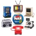 Colecția MAX Retro obiecte seria 1 diverse modele