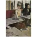 Colecția Muzeului: Edgar Degas - La o cafenea puzzle de 1000 de piese cu poster - Clementoni
