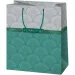 Cu drag! Geantă cadou elegantă de dimensiuni mari cu inserții aurii 33x15x44cm