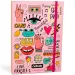 Cutie pentru caiete format A4, model girl power