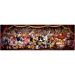 Disney+ – Mickey și prietenii săi în orchestră puzzle panoramic de 1000 de piese cu poster - Clementoni