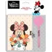 Disney: Jurnalul secret al lui Minnie Mouse cu lacăt și stilou cu pom-pom 12x18cm 60 de pagini