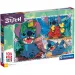 Disney+Stitch puzzle maxi Supercolor de 104 piese - Clementoni