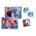 Edukit: Frozen 4 în 1 colecție de jocuri - Clementoni