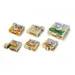 Eichhorn: Puzzle din lemn cu cuburi – Puzzle cu animale de casă pentru cei mici - Simba Toys