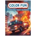 Eroi în oraș - carte de colorat cu vehicule de salvare - Trefl