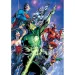 Eroii Ligii Dreptății de la DC Comics, puzzle HQC de 500 de piese - Clementoni