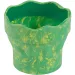 Faber-Castell: Click and Go bol verde pentru pensule cu model marmorat