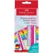 Faber-Castell: Lipici sclipici în culori de curcubeu 2x12ml