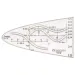 Faber-Castell: Șablon de parabolă – 14 cm, pentru diferite tipuri de funcții