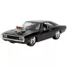 Fast &amp; Furious: Model auto metalic 1970 Dodge Charger cu figurina Dom 1/24 - Simba Toys