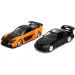 Fast &amp; Furious: Seria Legacy Set model de mașini metalice Han’s Mazda RX-7 &amp; Heist Honda Civic la scară 1/32 - Jada Toys