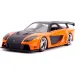 Fast &amp; Furious: Seria Legacy Set model de mașini metalice Han’s Mazda RX-7 &amp; Heist Honda Civic la scară 1/32 - Jada Toys