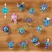 Figurină mini surpriză Disney+Stitch în capsulă în formă de ananas, seria 4, 1 buc.