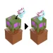 Figurină surpriză Minecraft în cutie de depozitare - Stejar - Mattel