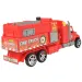 Fire Truck: Camion de pompieri cu roți de aterizare în două variante de 26cm.