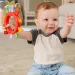 Fisher-Price: Jucărie de dentiție caracatiță veselă cu motive animale - Mattel