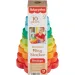 Fisher-Price: Piramidă din lemn cu inele - jucărie educativă - Mattel