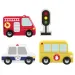 Fisher-Price: Set mașinuțe din lemn - Mattel