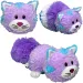 FlipaZoo: Figurină de pluș reversibilă de 28 cm, pisică în husky
