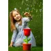 FruBlu: Mașină de bule roz cu lumină și sunet