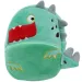 Ghiozdan de pluș pentru grădiniță cu model de dinozaur Must... 27x10x24cm