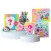 Hello Kitty Cutie Box cu figurină și autocolante.