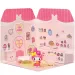 Hello Kitty: Figurină My Melody Tea Room cu casă decorabilă cu autocolante - Comansi