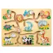 Animale incredibile puzzle din lemn