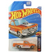 Hot Wheels: Custom 72 Chevy Luv mașinuță portocaliu-alb 1/64 – Mattel