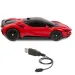 Hot Wheels: Mașinuță RC Ferrari cu telecomandă 1/64 - Mattel