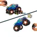 Hot Wheels Monster Trucks: Mașinuță interactivă Mega Wrex cu telecomandă - Mattel