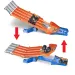 Hot Wheels Monster Trucks: Set de urmărire cu 2 mașinuțe - Mattel
