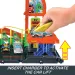 Hot Wheels: Stație de încărcare oraș set de pistă cu 1 mașinuță - Mattel