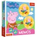 Joc de memorie Peppa Pig și prietenii - Trefl