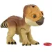Jurassic World: Renaștere - Figurină interactivă de dinozaur Aquilops Dolores - Mattel