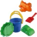 Set de nisip 5 piese, mărime mică - D. Toys