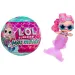 L.O.L. Surprise: Surprize sirenă miniaturi DIY cu coadă de sirenă care își schimbă culoarea 1buc