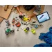 LEGO® City: Avion, camion cu nacelă și vehicul cu pernă de aer remix (60505)