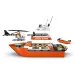 LEGO® City: Barca de salvare a gărzilor de coastă și elicopter (60504)