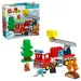 LEGO® DUPLO®: Mașină de pompieri cu furtun și pompier (10473)