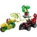 LEGO® Marvel: Spin și Electro - Urmărire cu vehiculul dinozaur (11198)