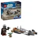 LEGO® Star Wars™: Motocicleta speeder a Mandalorianului și Grogu (75436)