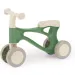 LENA: Motocicletă mică verde pastel, acționată cu picioarele