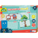 LENA: Set de pini translucizi Panorama Mosaik XL 10 mm, 400 bucăți