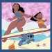 Lilo și Stitch - Puzzle 3 în 1, cu 20-36-50 piese - Trefl