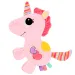 Little Stars: Jucărie de dentiție cu unicorn, batistă zornăitoare