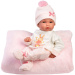 Llorens: Bimba, păpușă nou-născută de 35 cm cu pernă