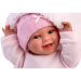 Llorens: Chloe, păpușă care plânge, de 38 cm, cu sac de dormit.