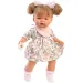 Llorens: Joelle, păpușă plângătoare de 38 cm cu suzetă în rochie de vară
